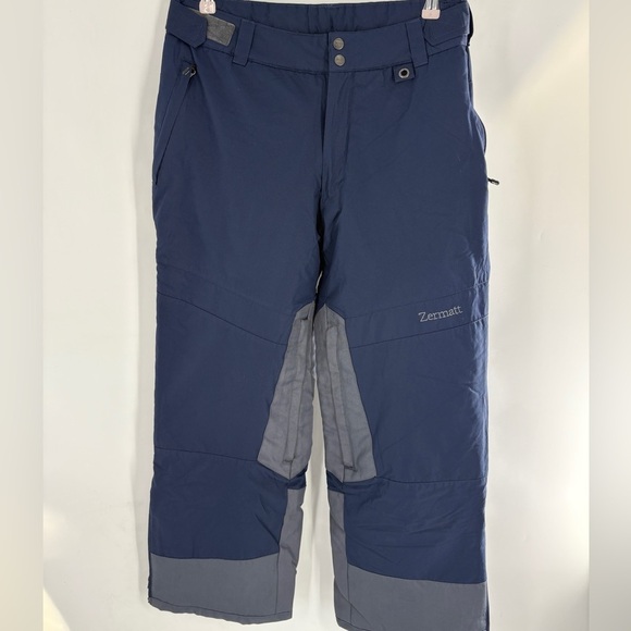 Men's Navy Blue Pants - Picture 3 of 8